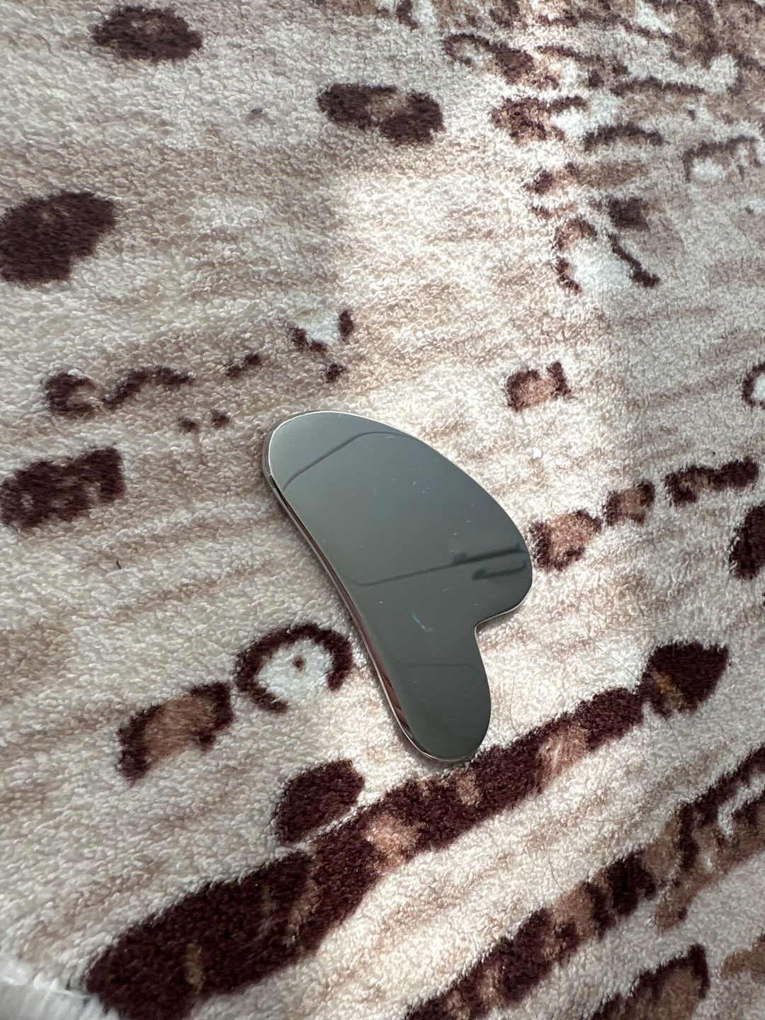 Customer photo review of Gua Sha Acier Inoxydable