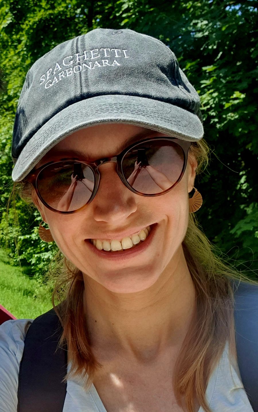 Customer photo review of Spaghetti Carbonara Vintage Hat