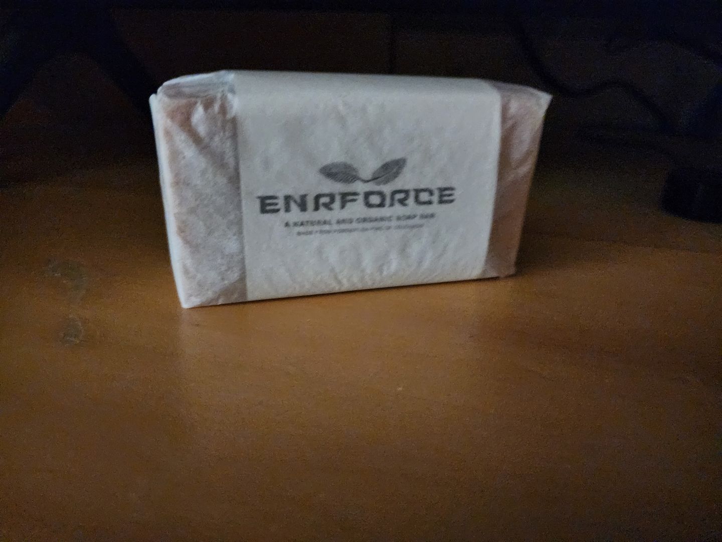 Customer photo review of Organic Pine Soap Bar