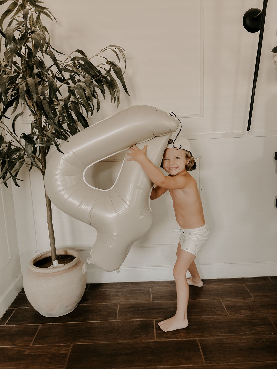 Customer photo review of Swim Shorts | Palm Trees