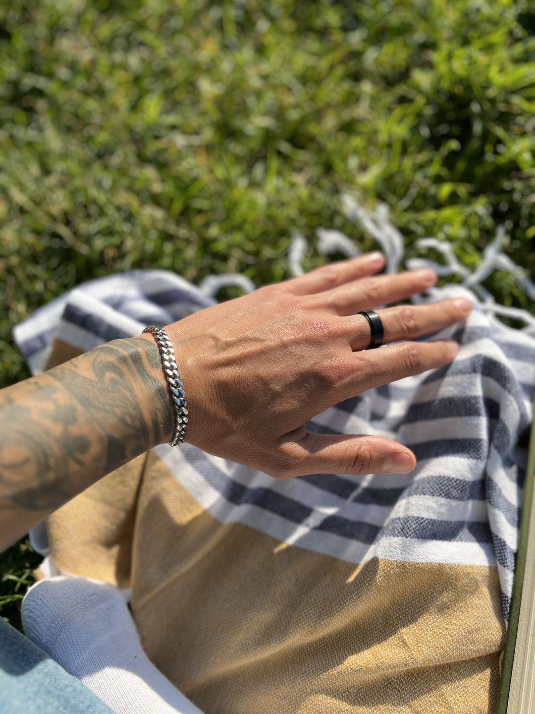 Customer photo review of 6mm Cuban Link Bracelet