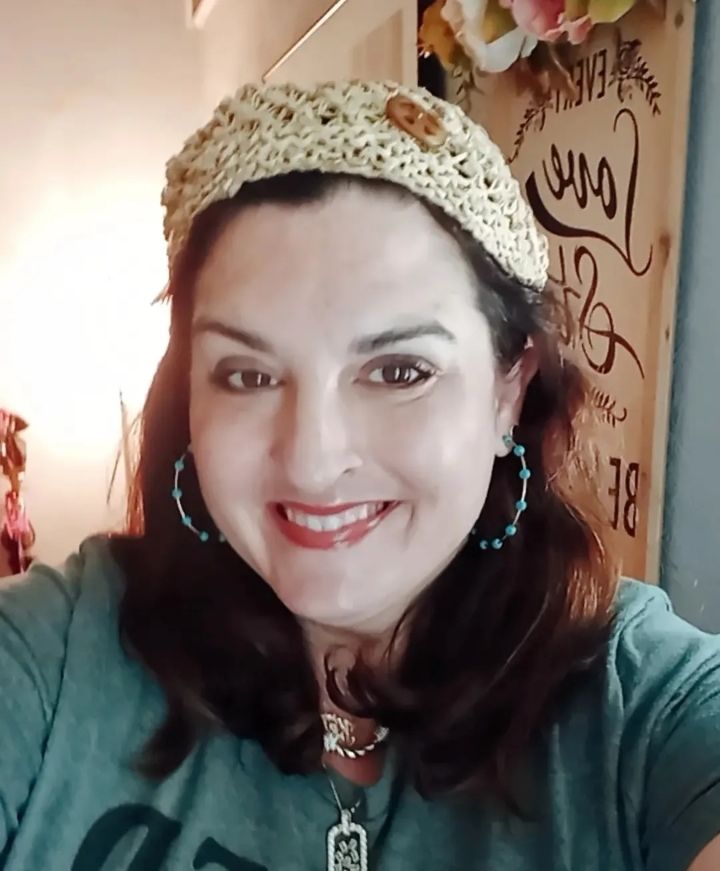 Customer photo review of Honeycomb Peace Hemp Hat