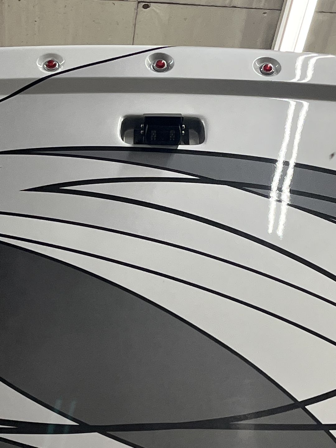 Customer photo review of MobileVision C122 | Water-Resistant Rear View Backup Color CMOS Camera with Night Vision LEDs