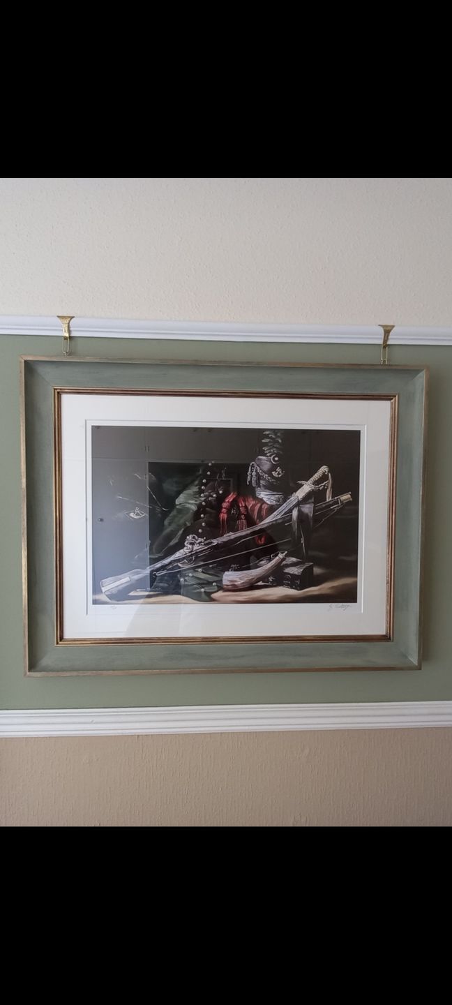 Customer photo review of Victorian Picture Rail Hooks