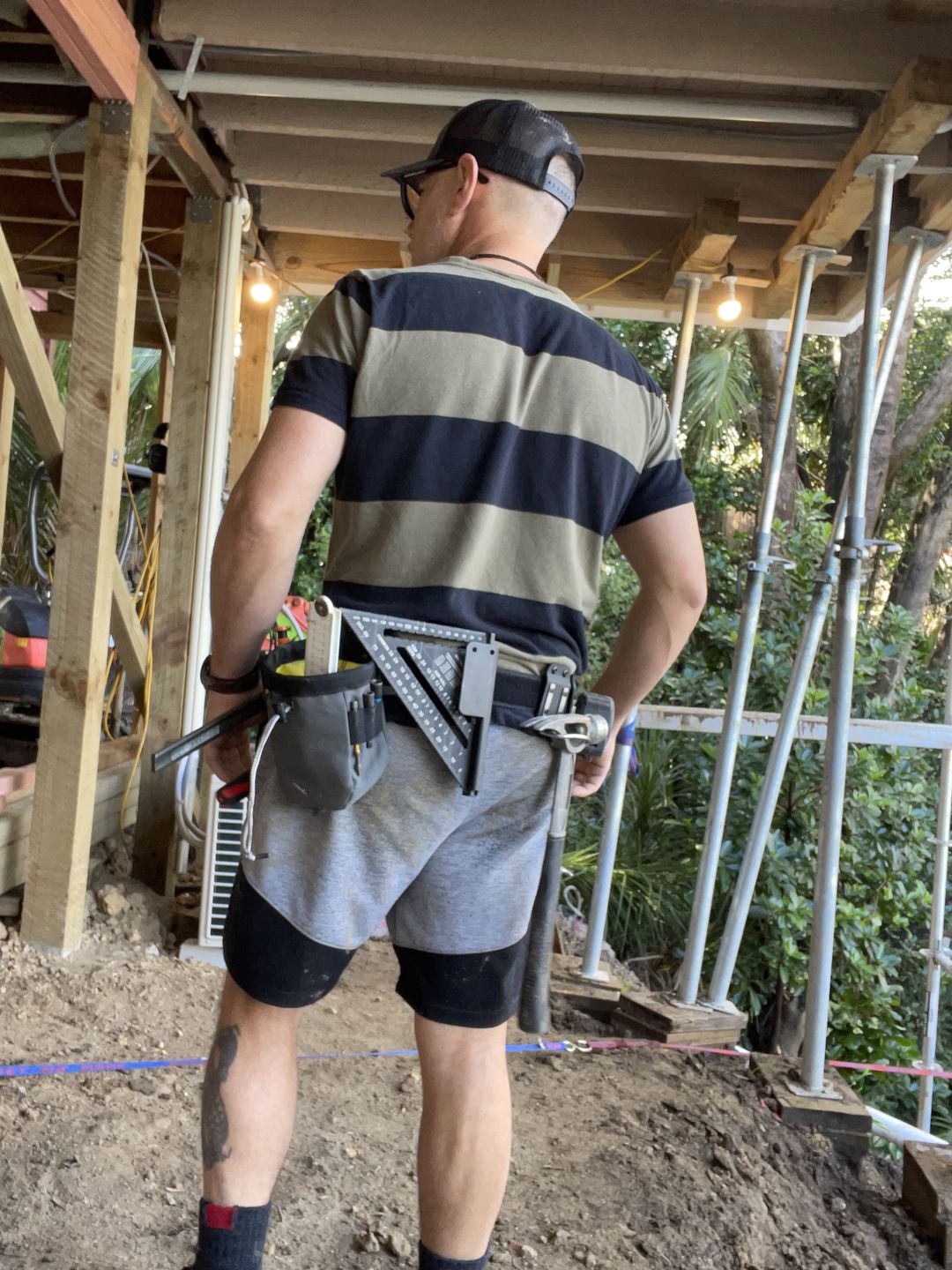 Customer photo review of SquareMaster | Clip-On Square Holster