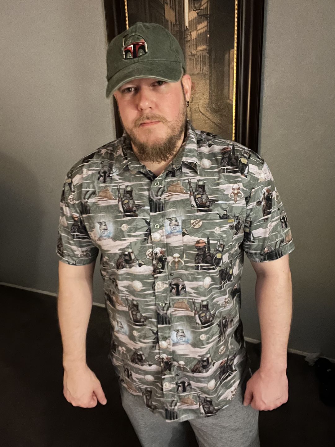 Customer photo review of Star Wars™ "Rebirth" – KUNUFLEX Short Sleeve Shirt