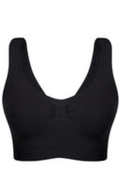 Customer photo review of Seamless Bust Support Back Fat Smoothing Bra