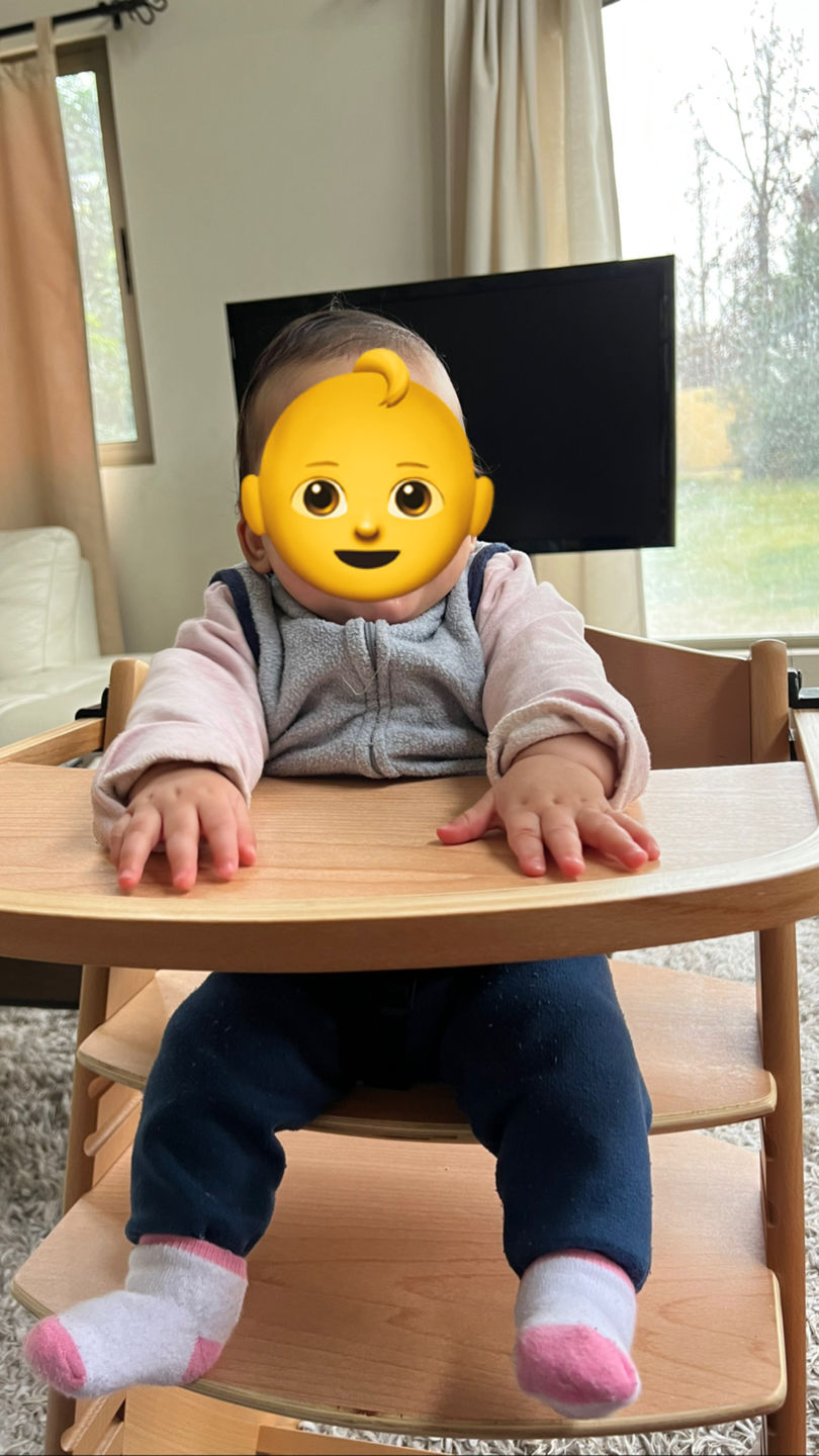 Customer photo review of Silla de comer evolutiva Enock Kinderkraft