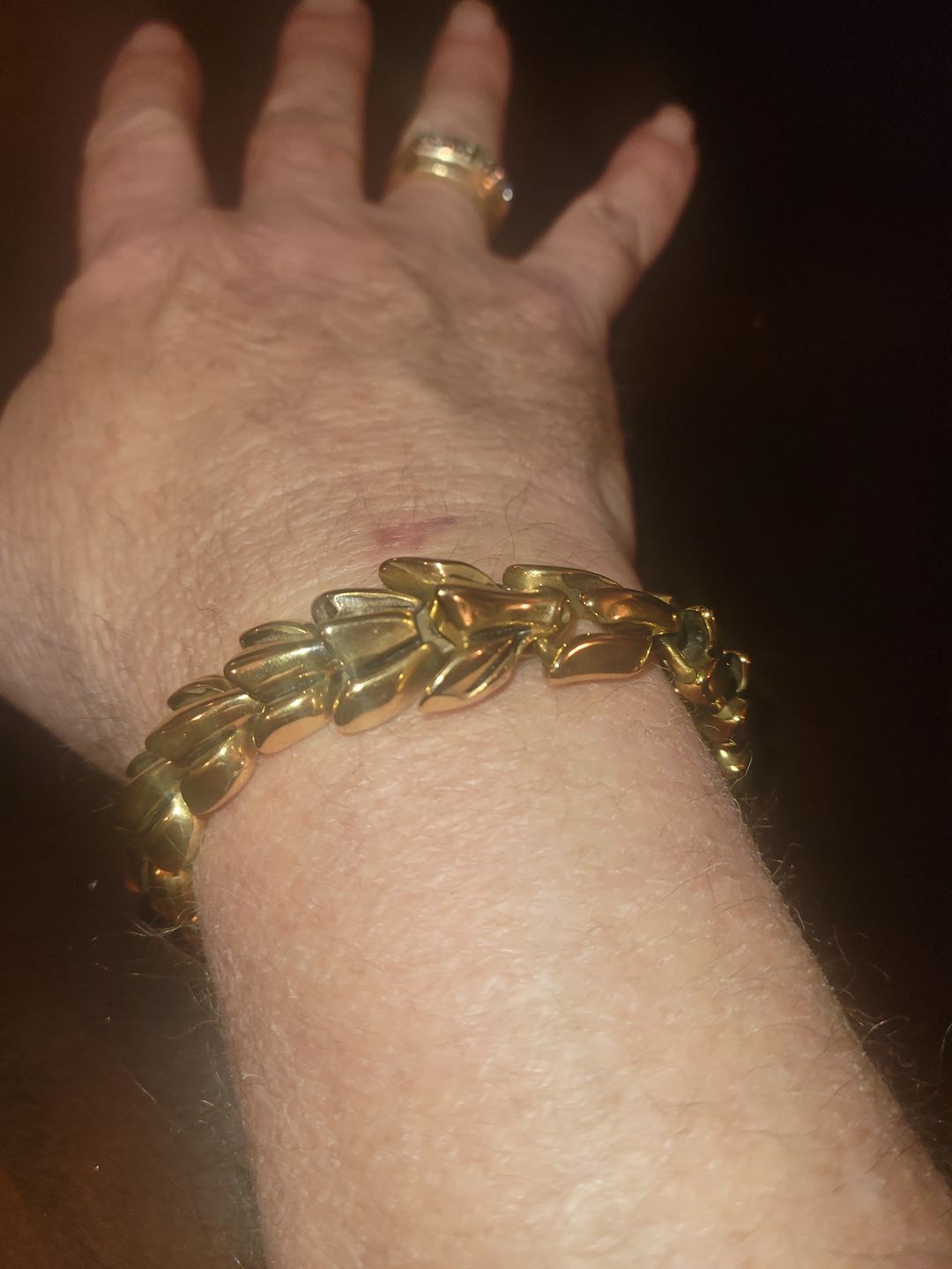 Customer photo review of The Midgard Serpent - Stainless Steel Bracelet