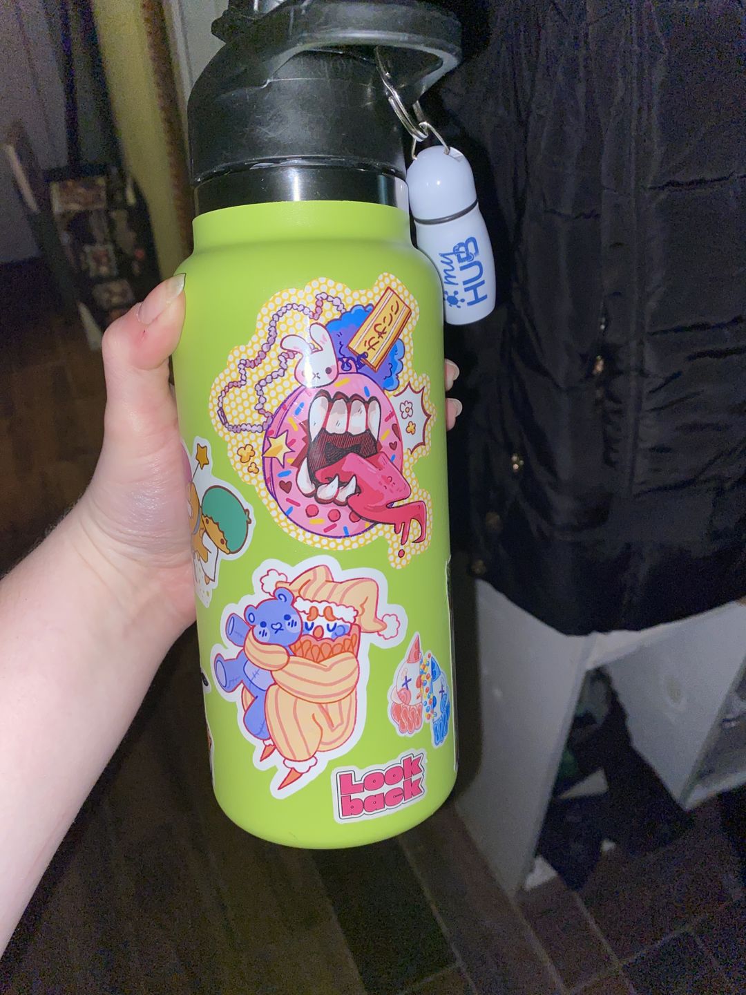 Customer photo review of Harajuku Virtual Pet Stickers!