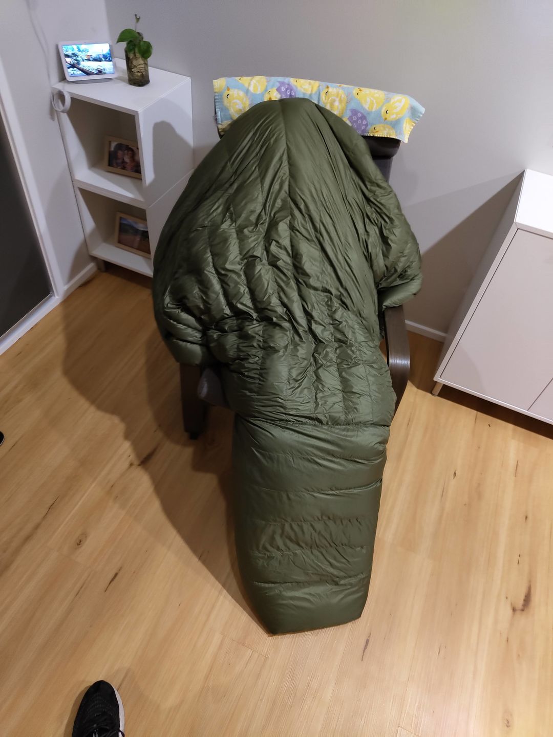 Customer photo review of Ultralight Top Quilt