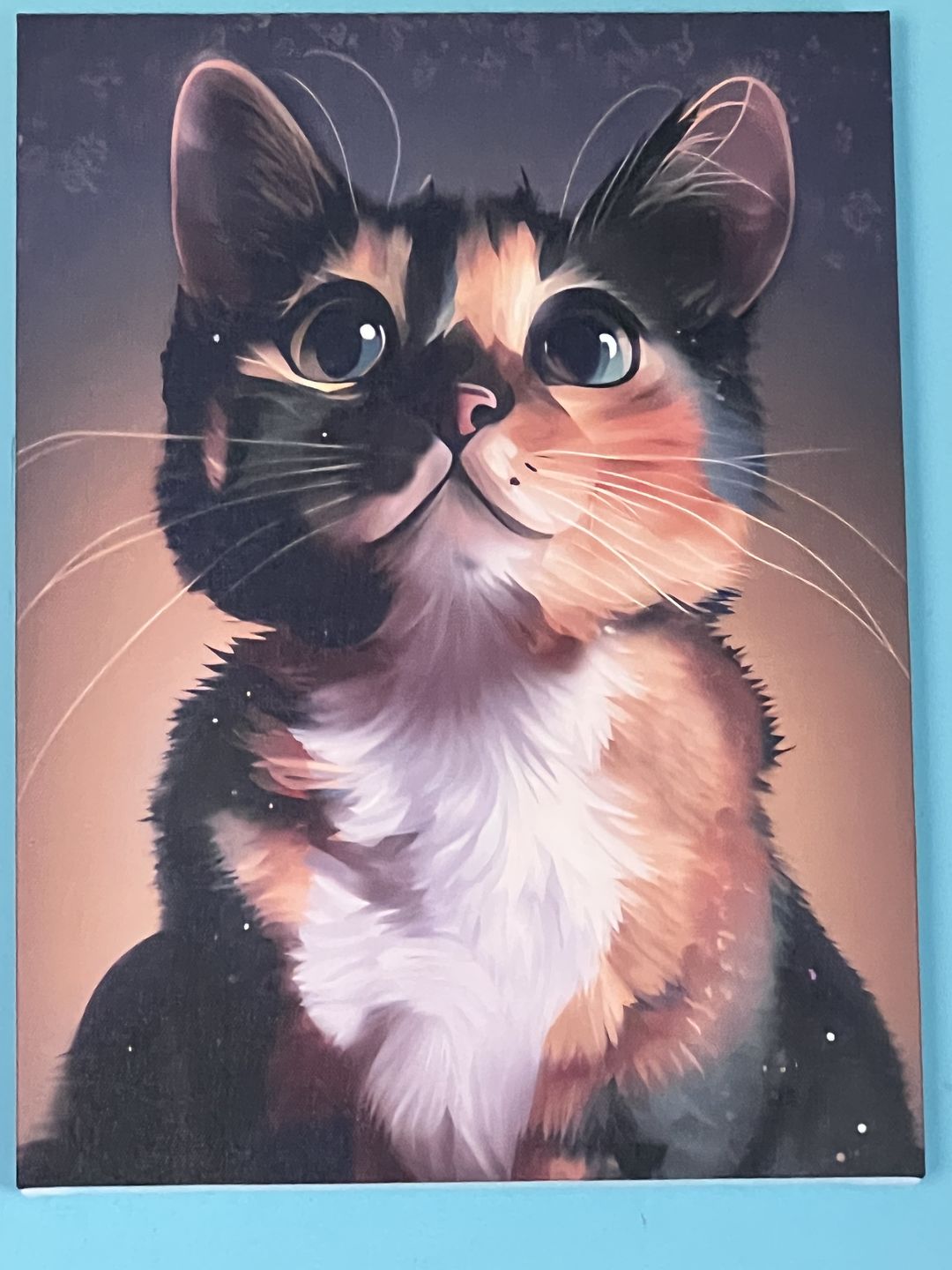 Customer photo review of Custom Pet Portrait