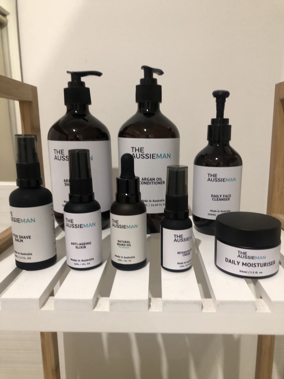 Customer photo review of Ultimate Anti-Ageing Skincare Set For Men