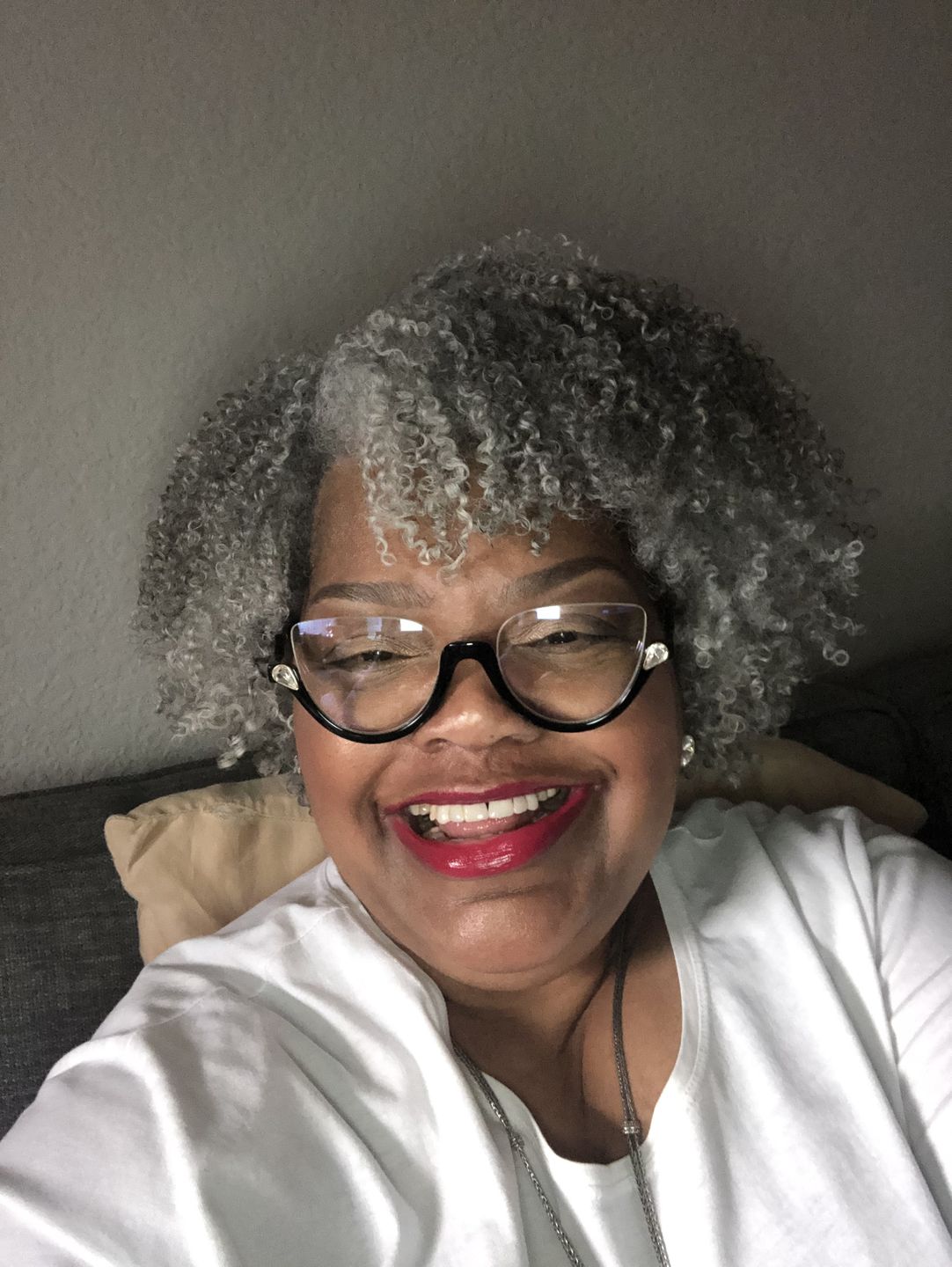 Customer photo review of Wash and Go Conditioner for Curly Hair