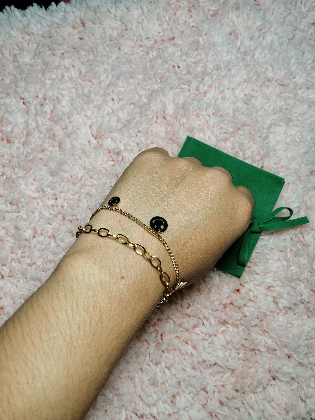 Customer photo review of Pulsera Smiley