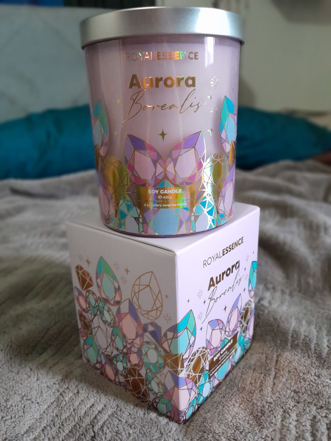 Customer photo review of Aurora Borealis (Candle)