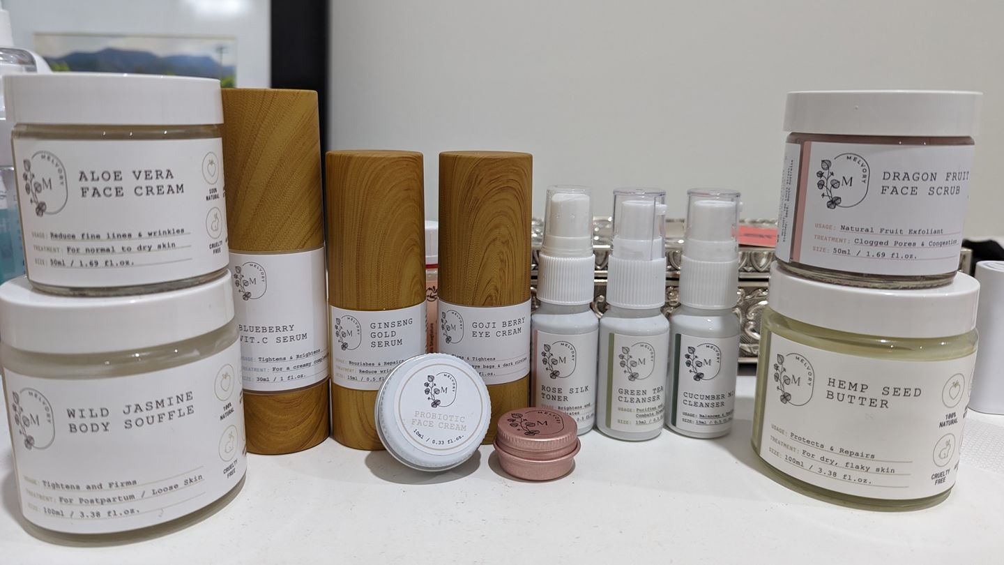 Customer photo review of Aloe Vera Face Cream