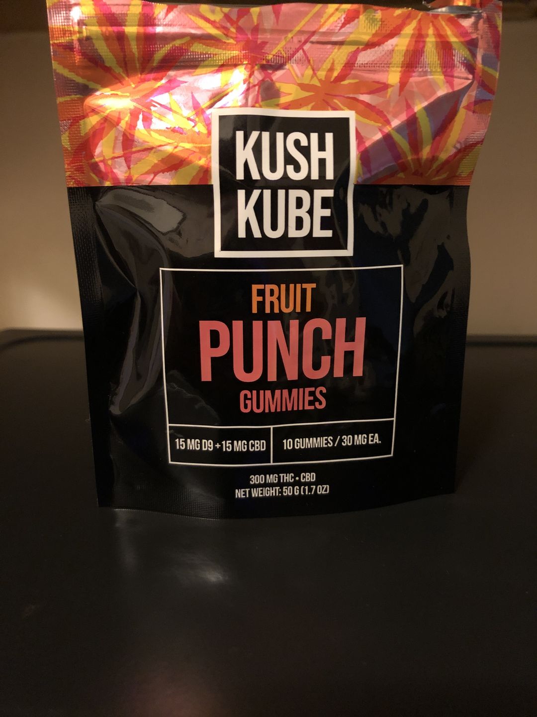 Customer photo review of Fruit Punch - 10 Gummy Pack