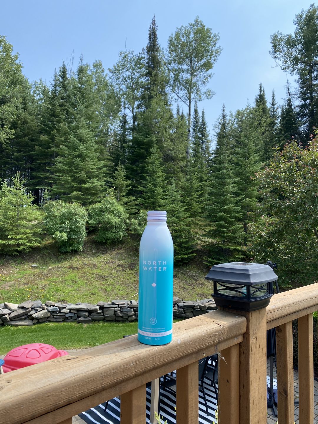 Customer photo review of North Water High Alkaline Spring Water 650 ml