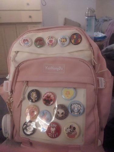 Customer photo review of Mystery Button Packs!
