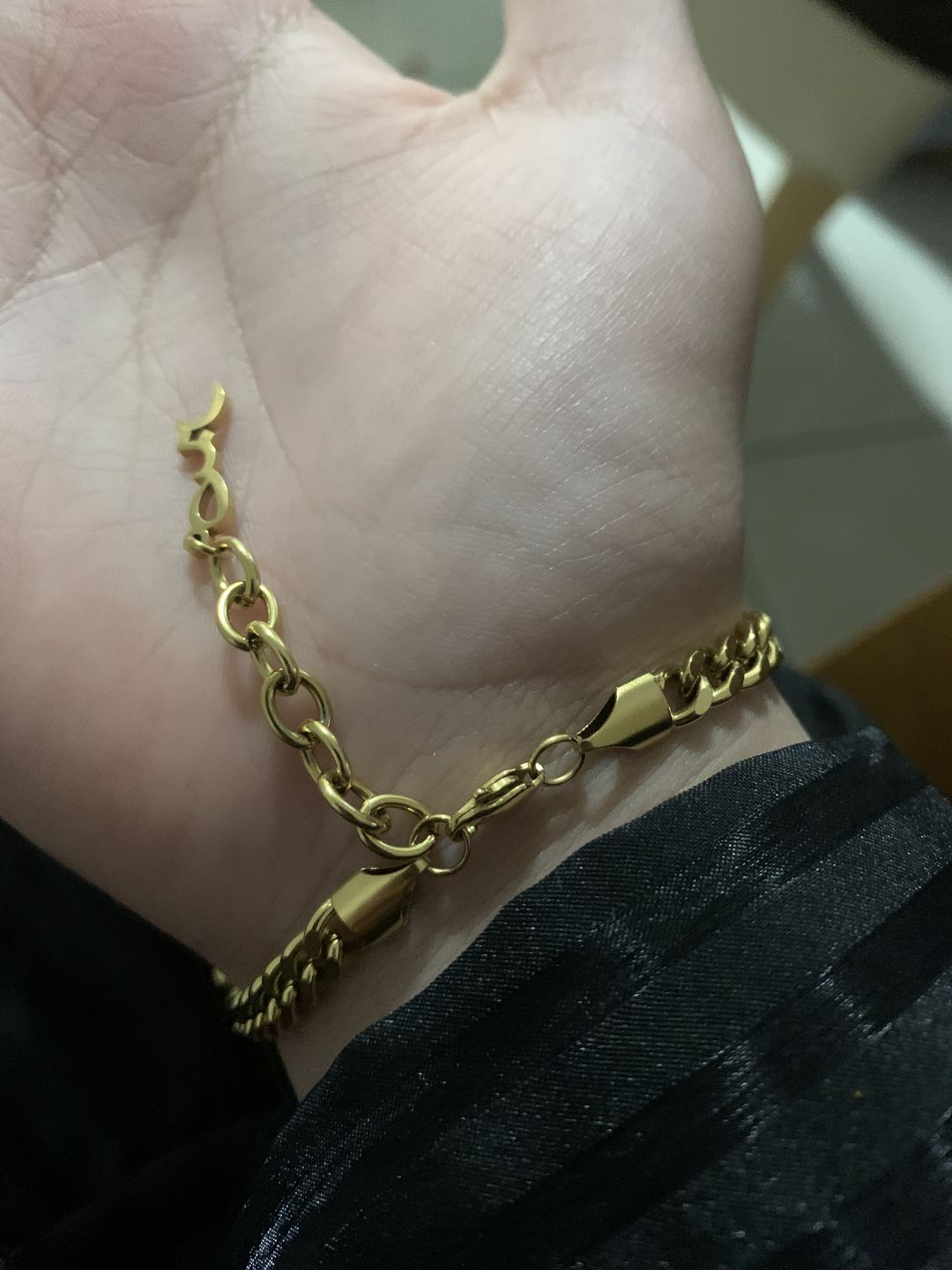 Customer photo review of Sabr Chain Bracelet