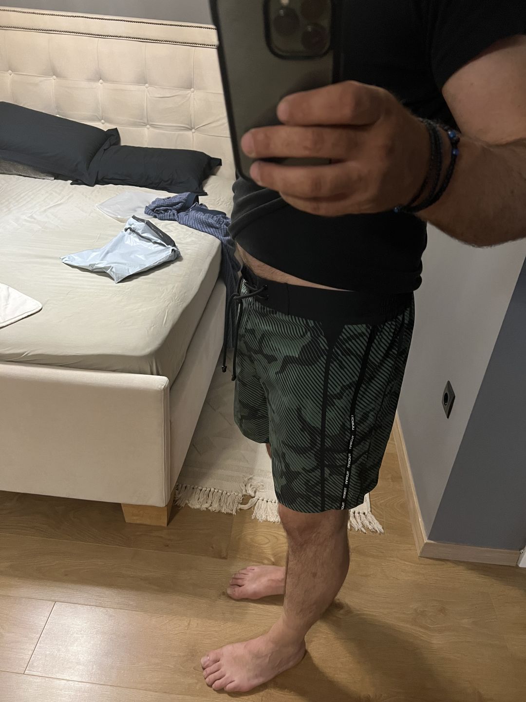 Customer photo review of Striped Green Camo - 5"