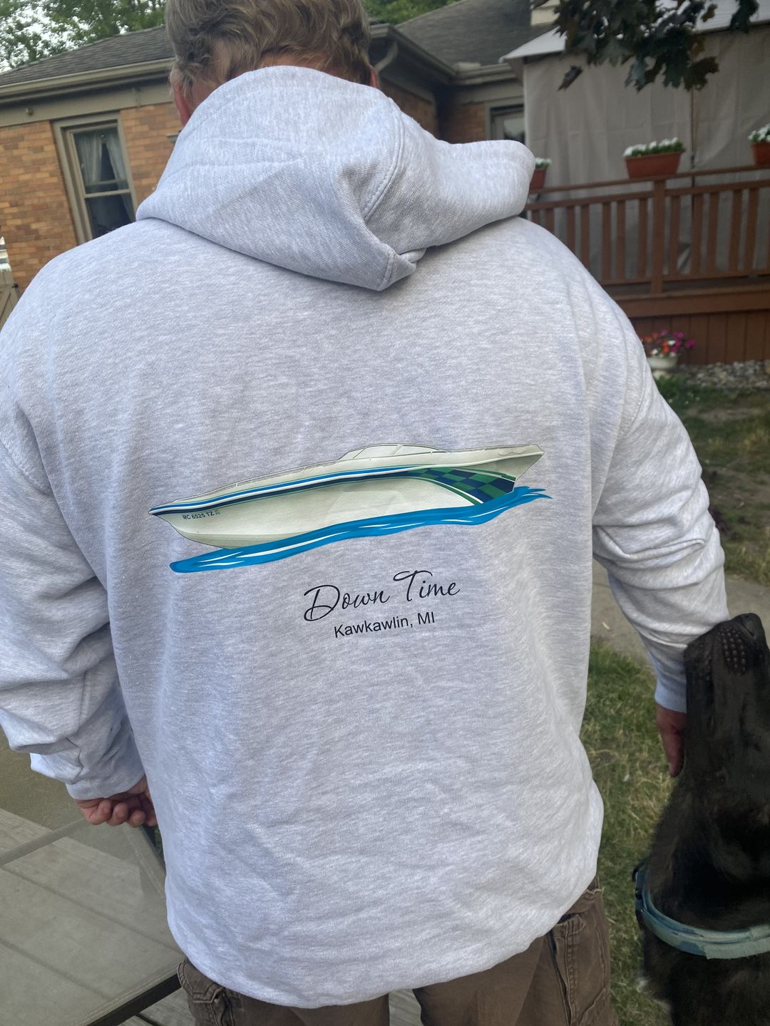 Customer photo review of Custom Hoodies (No-Zip/Pullover)