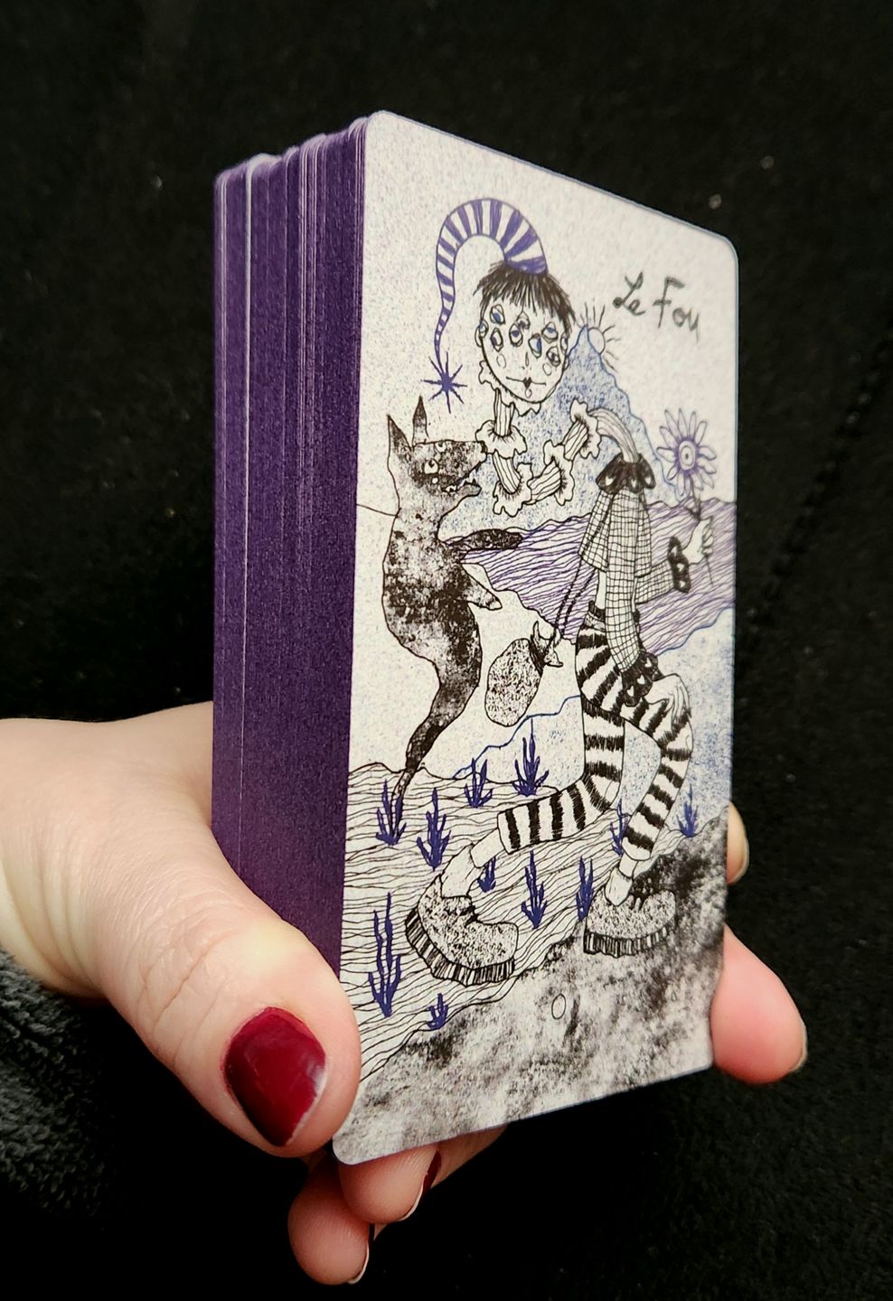 Customer photo review of Livett The Ghost Tarot