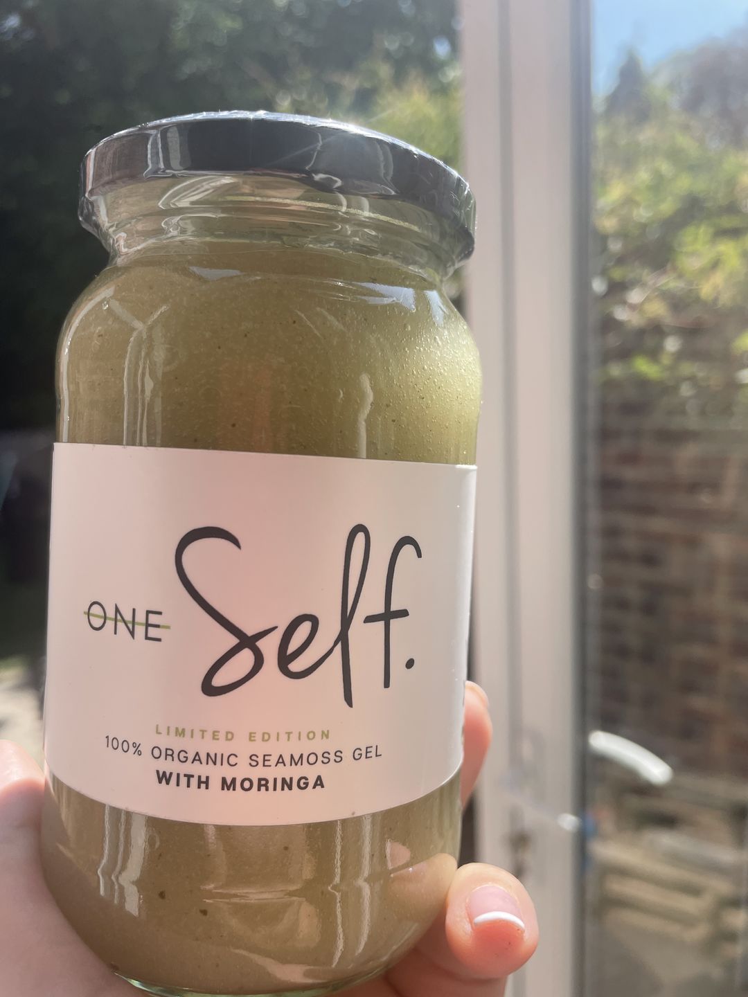 Customer photo review of Seamoss Gel with Moringa