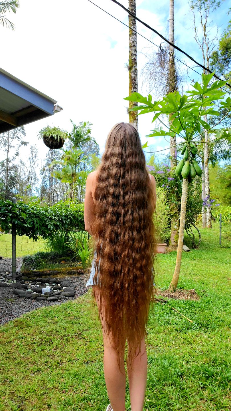Customer photo review of Shampoo Hair Bar Terrace Garden™ Floral Scented *Normal to Dry Hair Types*