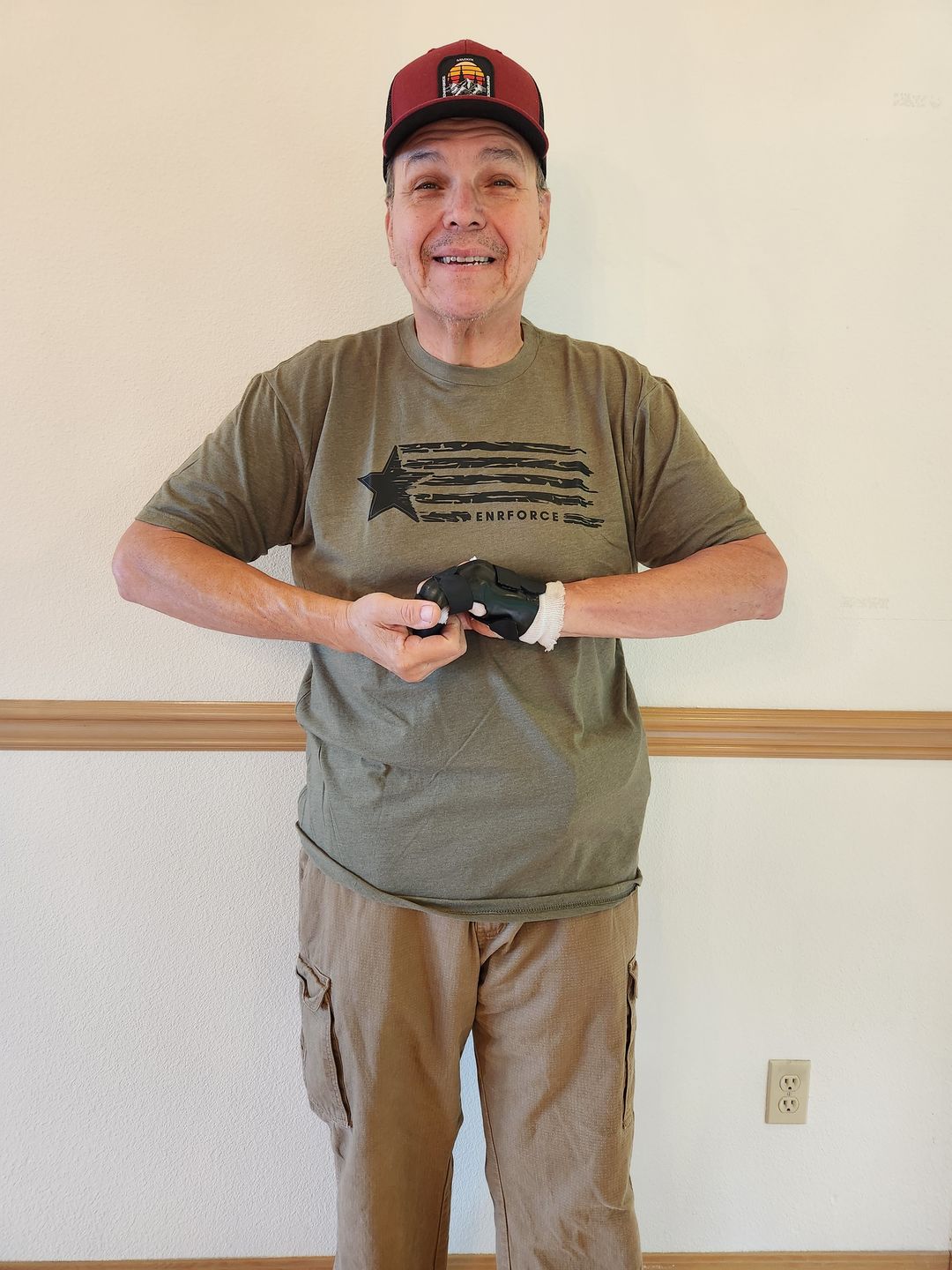 Customer photo review of Rugged O.G Tee