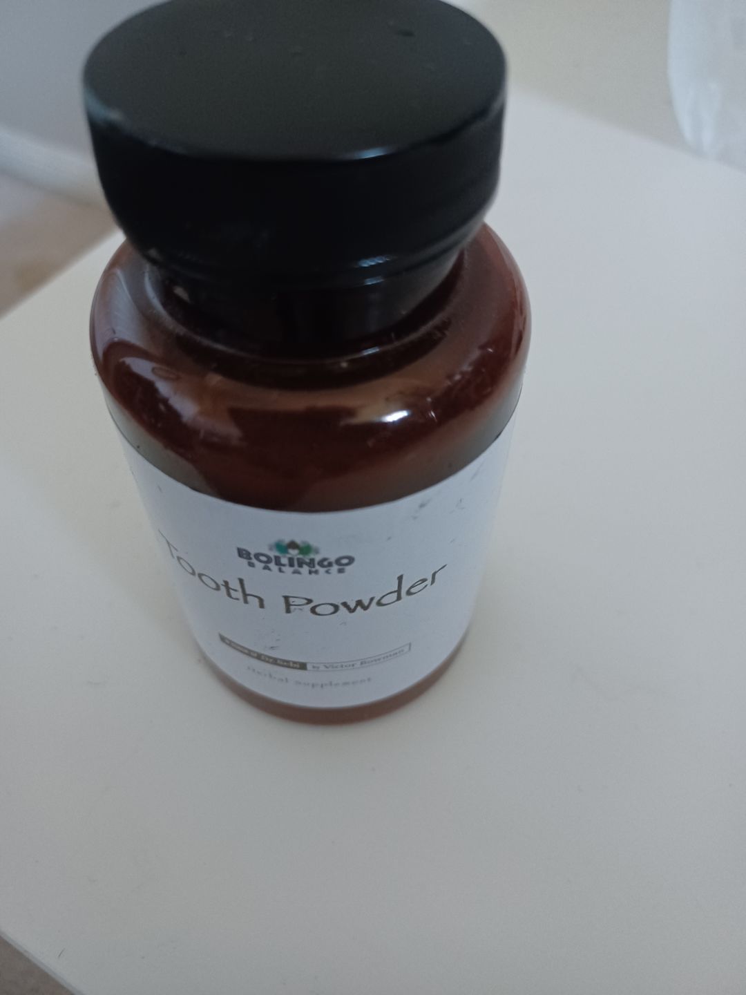 Customer photo review of TOOTH POWDER