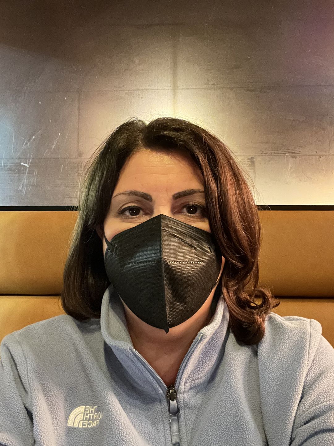 Customer photo review of KN95 Respirator Face Mask Individually Sealed (Cone Shape)