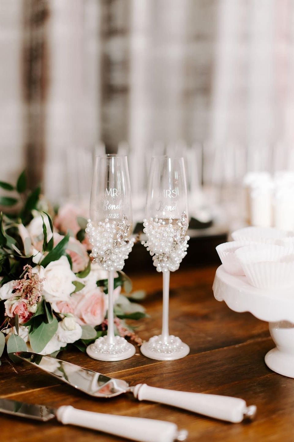 Customer photo review of Pearls Flutes White