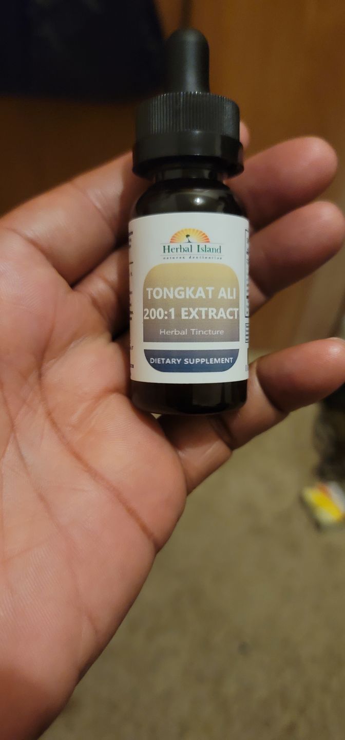Customer photo review of Super Tongkat Ali Liquid Formula (Erectile)