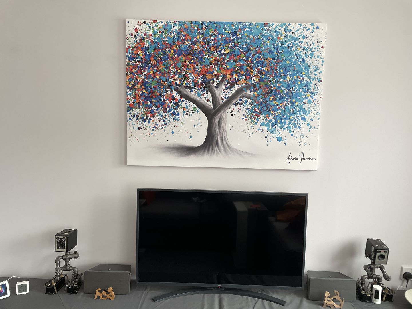 Customer photo review of Tree Of Optimism Canvas Print