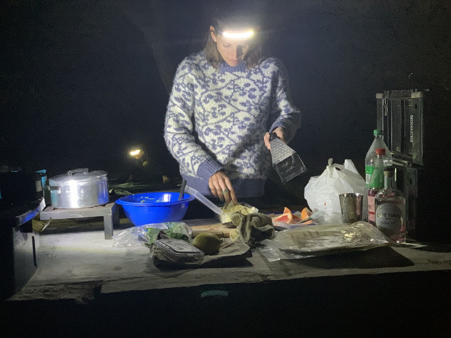 Customer photo review of Lumeo Pro Premium Headlamp SPECIAL OFFER.