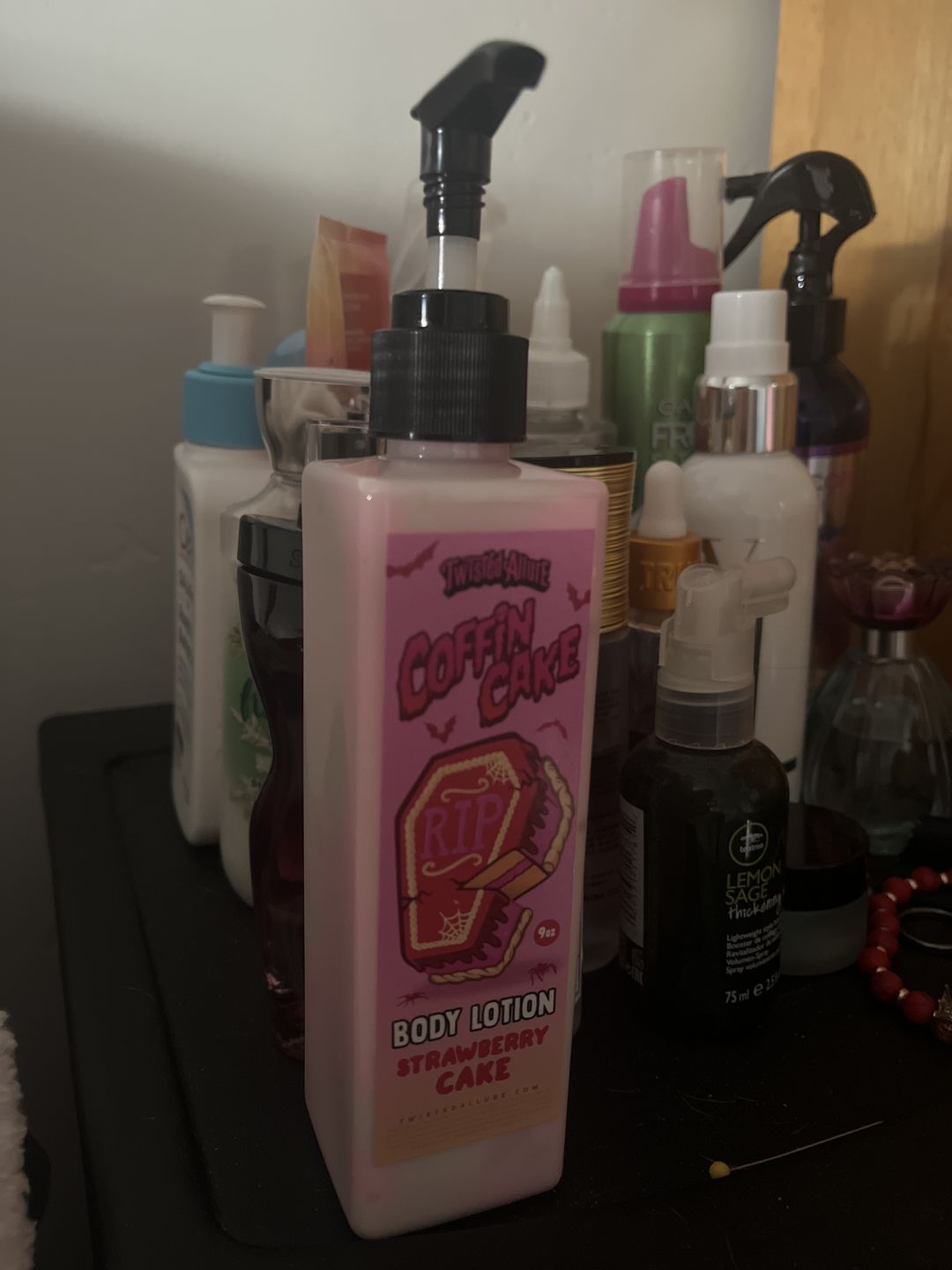 Customer photo review of Coffin Cake Body Lotion (Strawberry Cake)