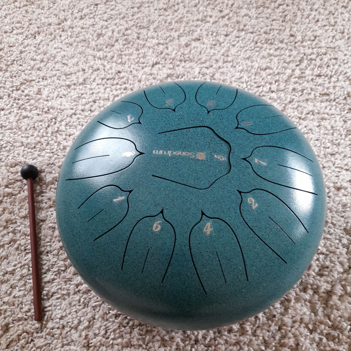 Customer photo review of (NEU) Sonodrum Zungentrommel - "Standard" - Handgefertigt - 30cm - 11 Zungen - C-Dur