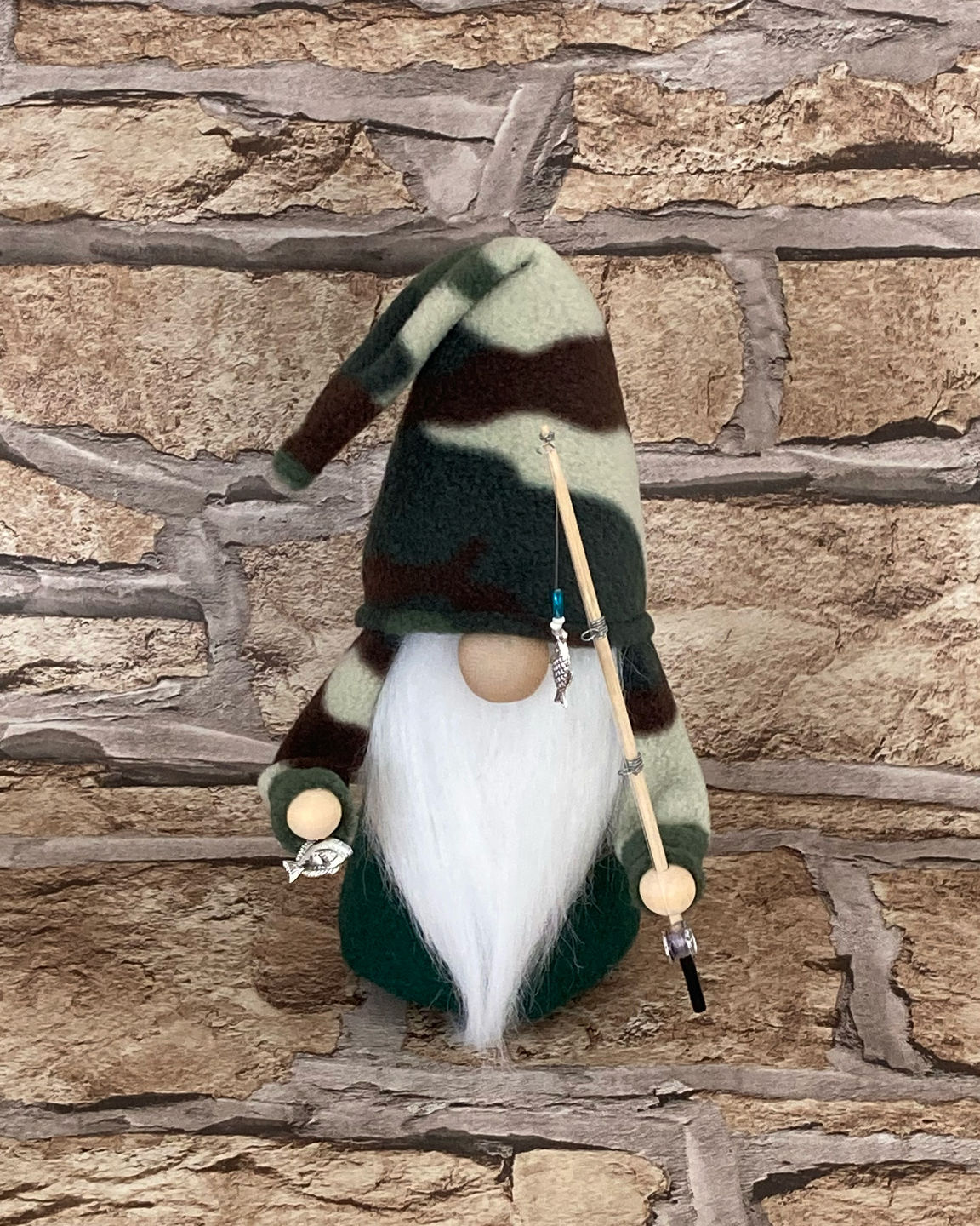 Customer photo review of Camo Anti Pill Polar Fleece Fabric
