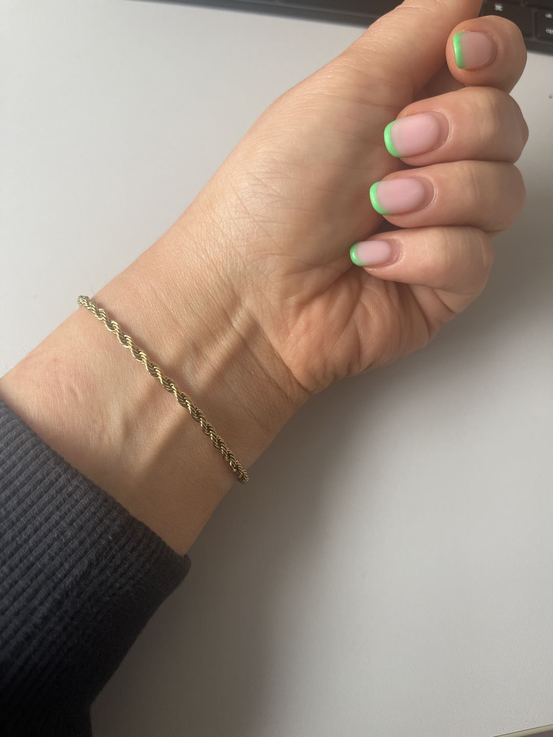 Customer photo review of Rope Bracelet