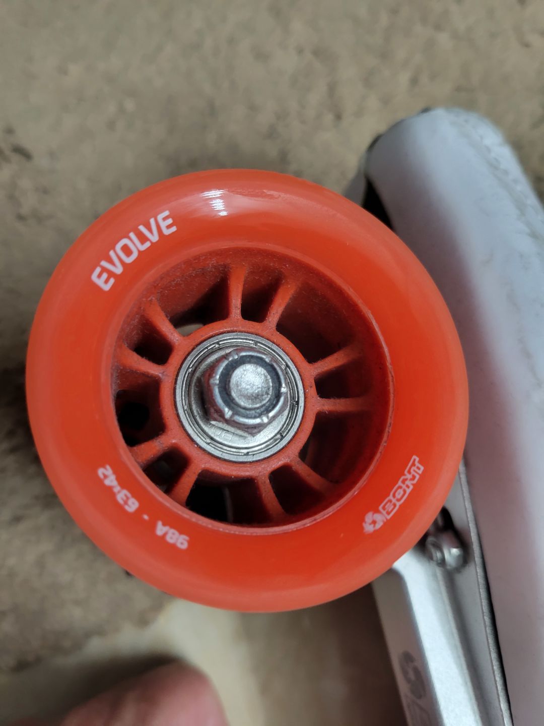 Customer photo review of JESA 608 Black Series Roller Skate Bearings