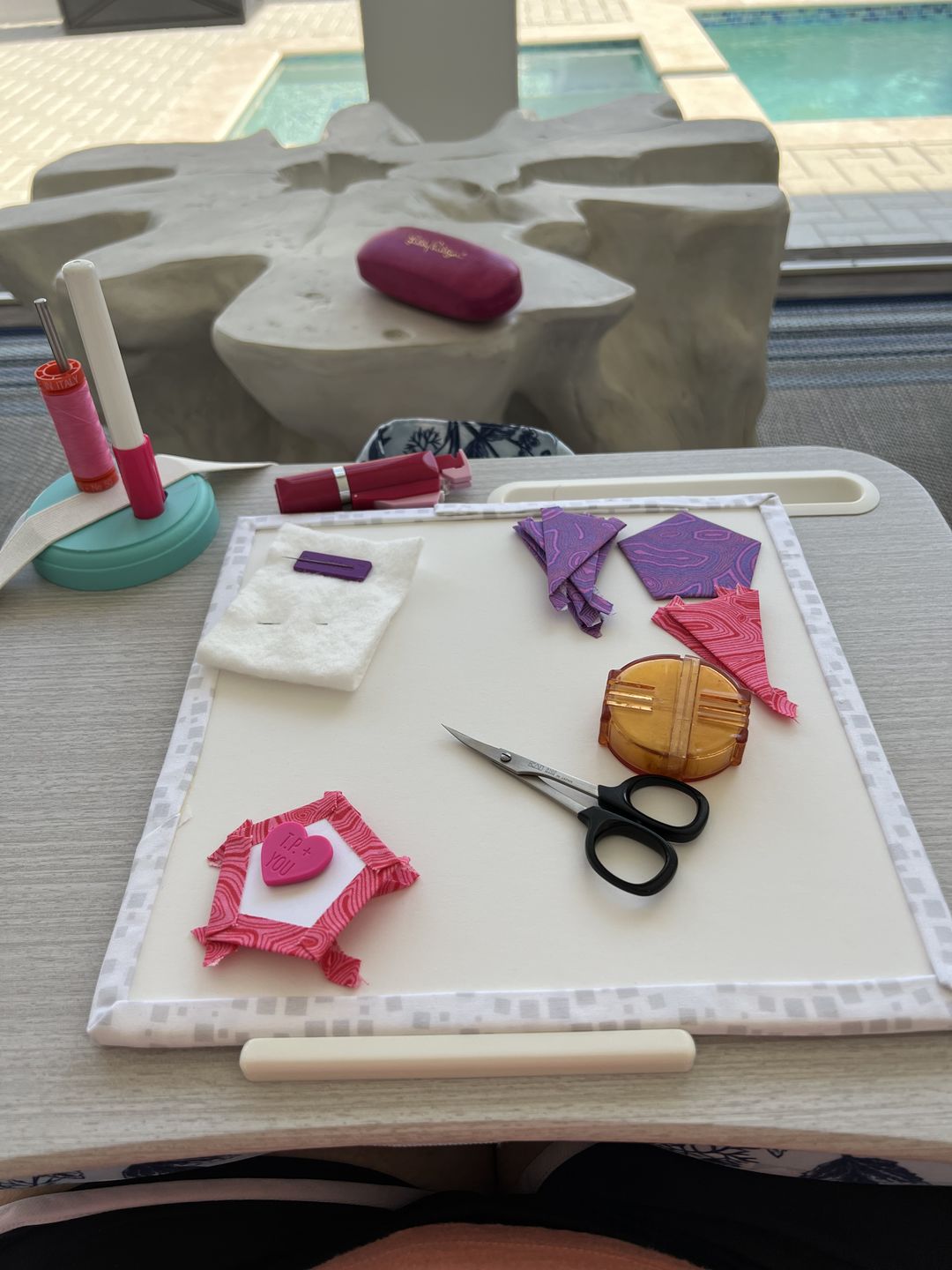 Customer photo review of Hold Tite Folio Pattern - FREE Download