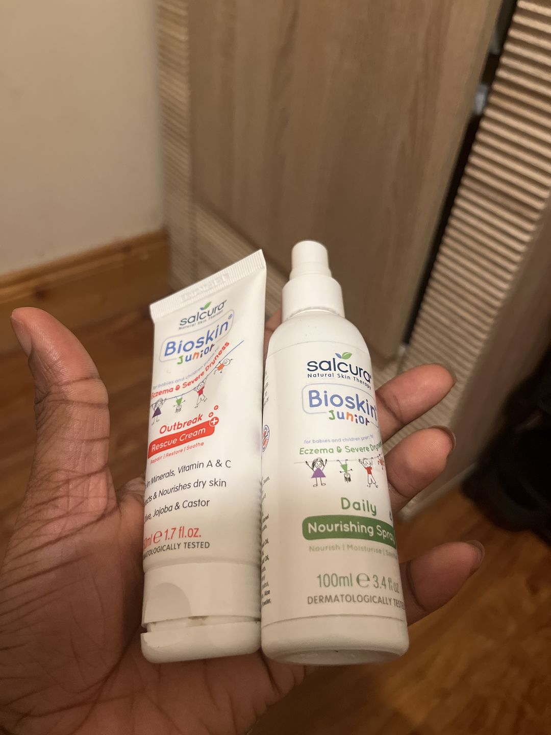 Customer photo review of Bioskin Junior Duo Pack