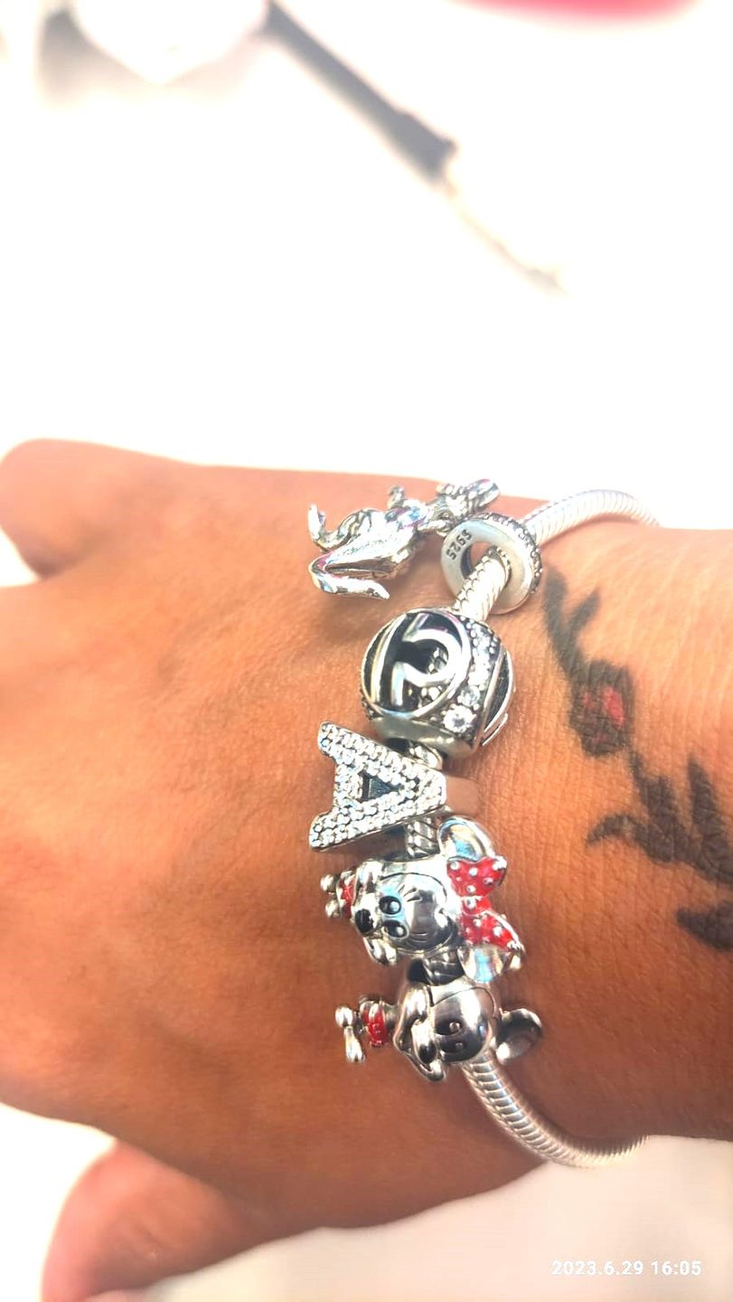 Customer photo review of Charm Horoscopo Diamantado