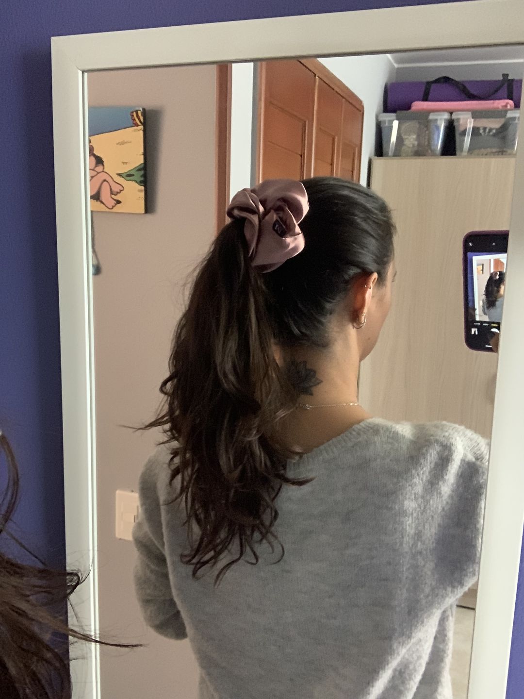 Customer photo review of Scrunchies Medianas