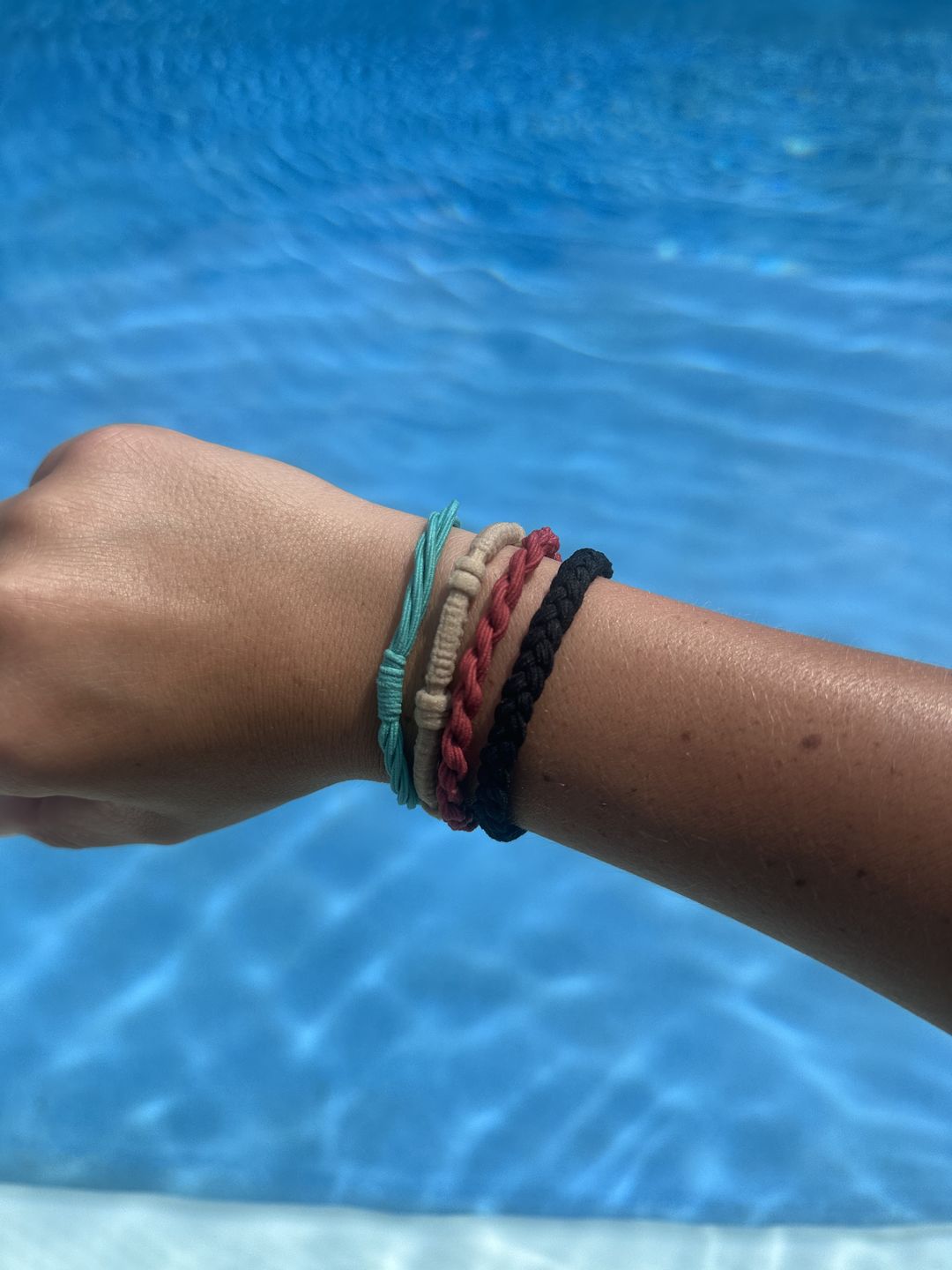 Customer photo review of Boho Hair Ties