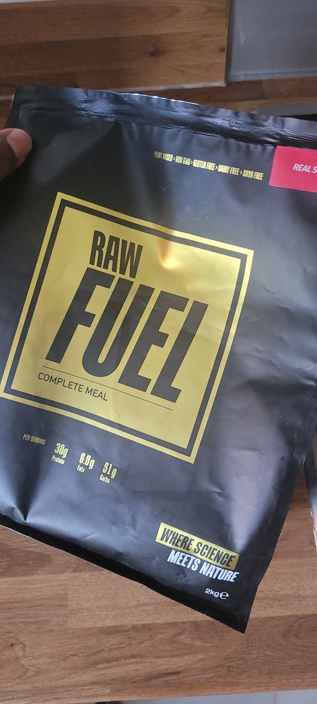 Customer photo review of Raw Fuel Meal Replacement