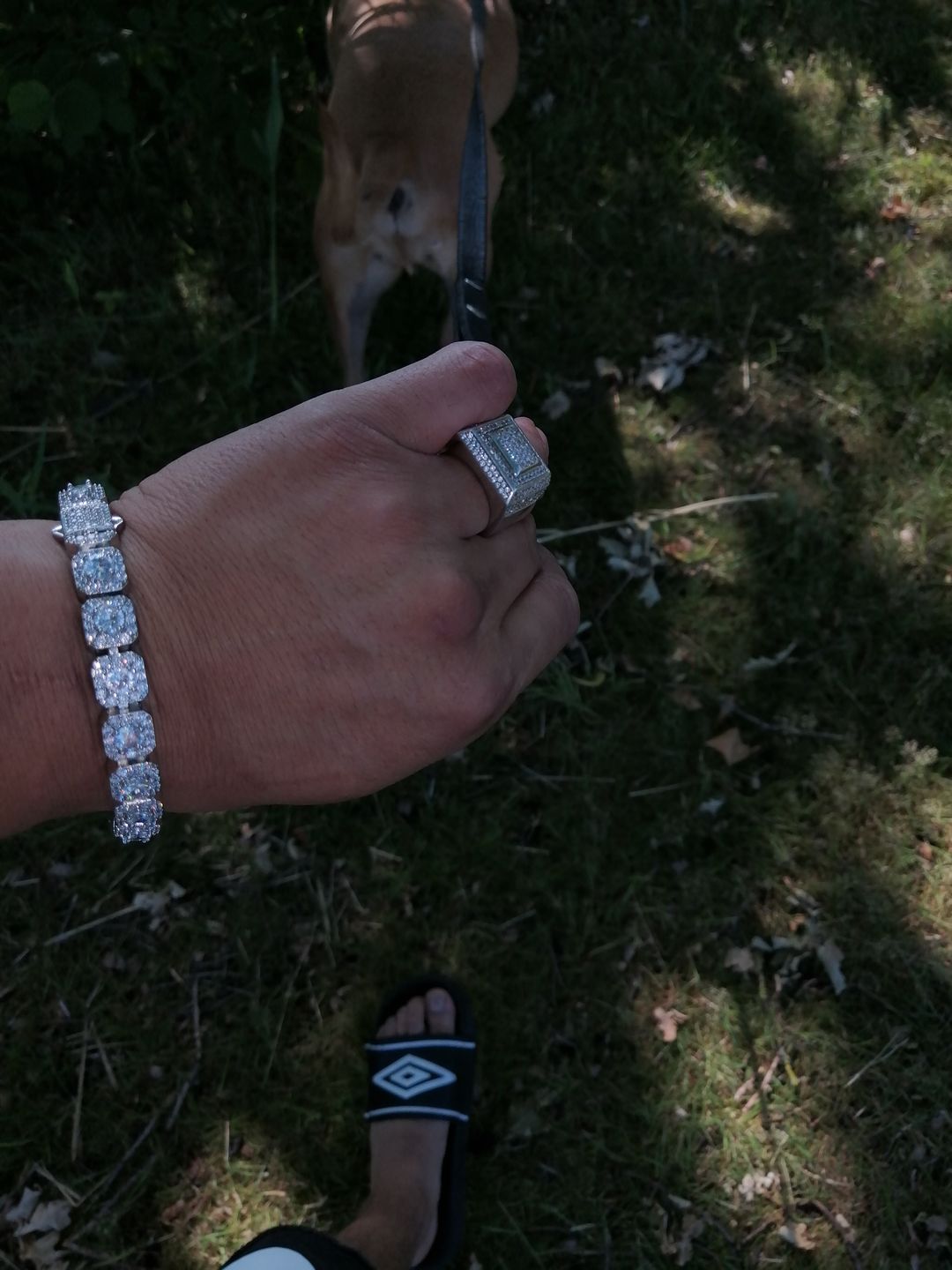 Customer photo review of ICE BLOX RING. - 925 STERLING SILVER