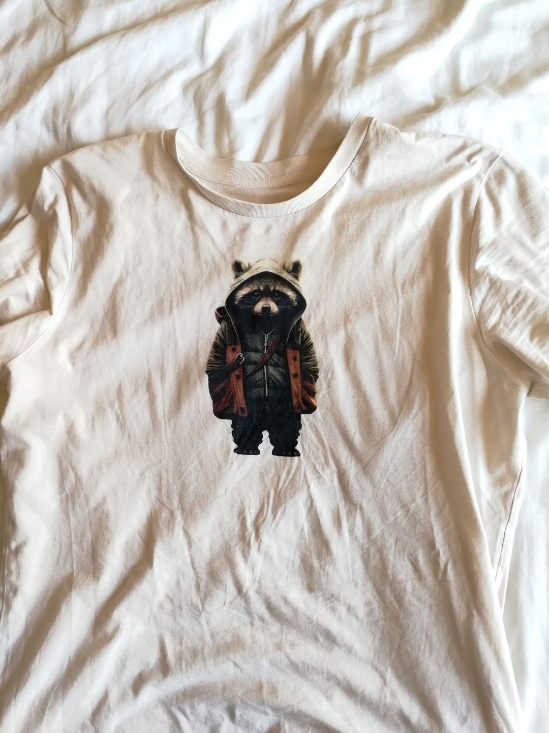 Customer photo review of Willi Waschbär - Bio Herren Shirt